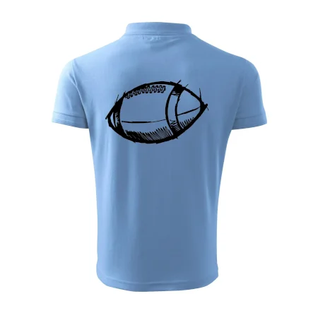 Americký fotbal míč skica