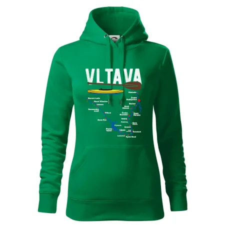 Mapa řeky Vltavy