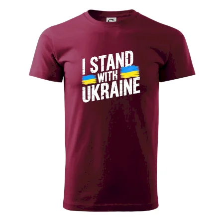 I stand with ukraine tiskací nápis