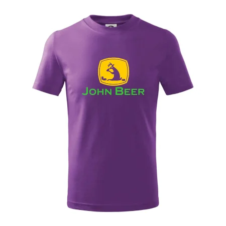 John Beer jelen s pivem