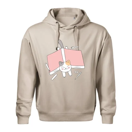Učení na státnice kočka