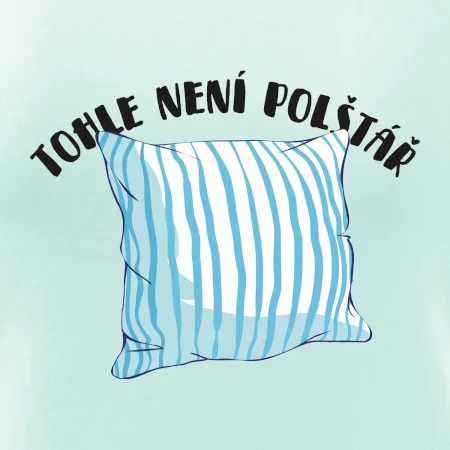 Tohle není polštář - modrý