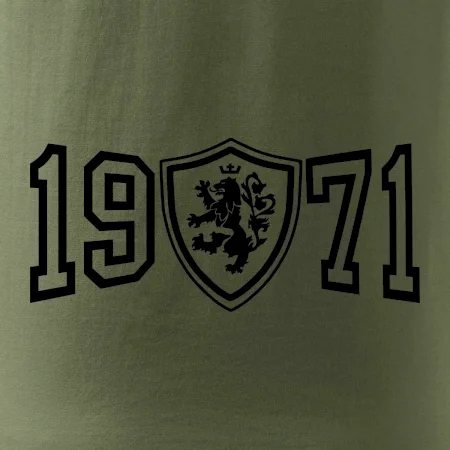 Narozeninový motiv - znak - 1971