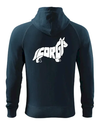 Corgi - nápis v těle