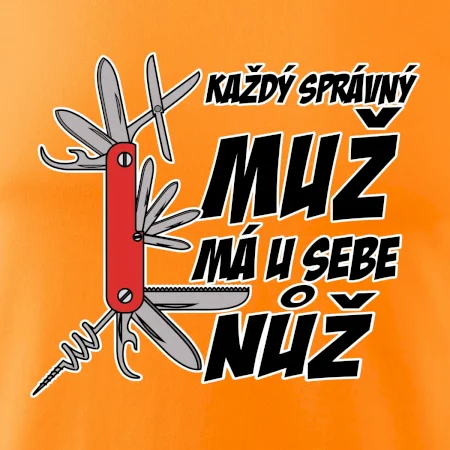 Každý správný muž, má u sebe nůž