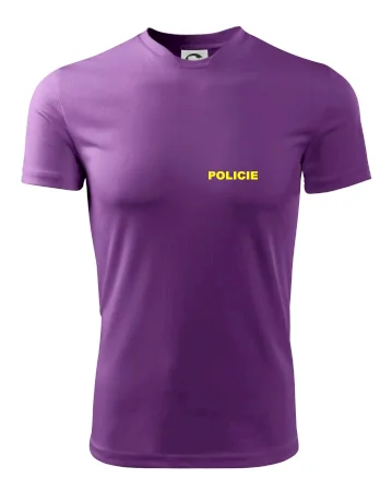 Policie Nápis žlutý