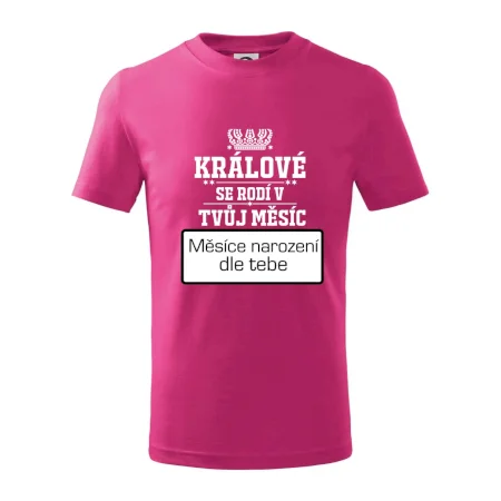 Králové se rodí - tvůj vlastní měsíc