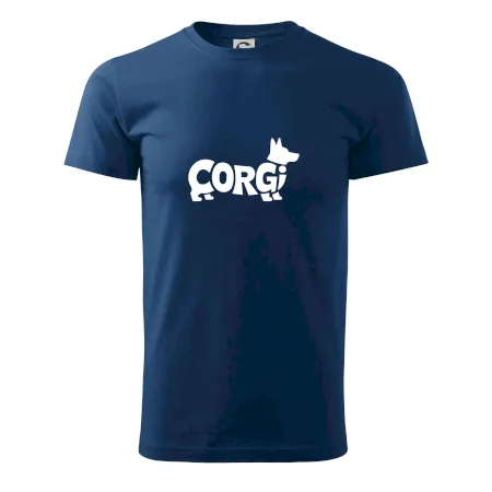 Corgi nápis v těle