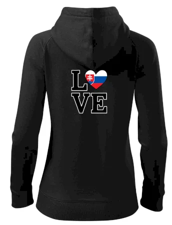 Love Slovenská vlajka
