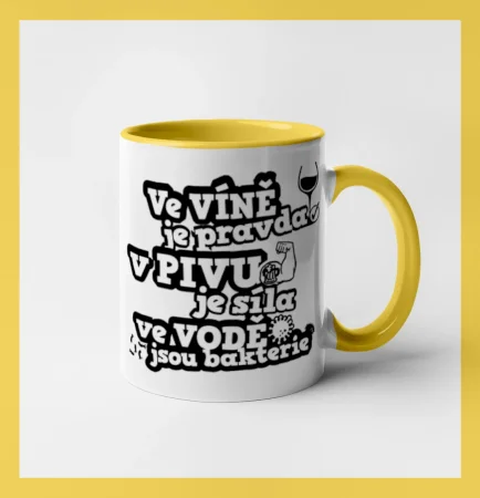 Ve víně je pravda, v pivu síla, ve vodě bakterie