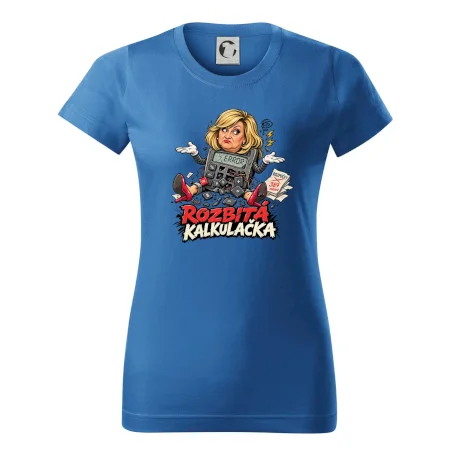 Alenka - rozbitá kalkulačka