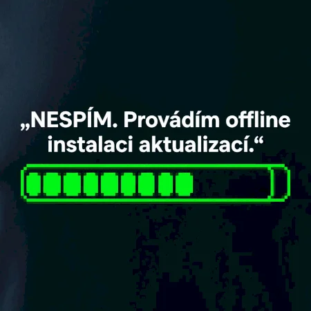 NESPÍM. Provádím offline instalaci aktualizací