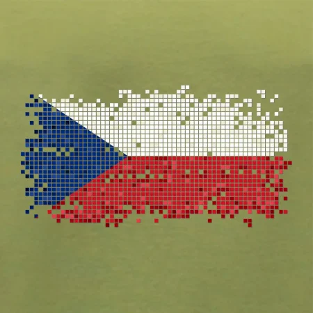 Česká vlajka - tetris