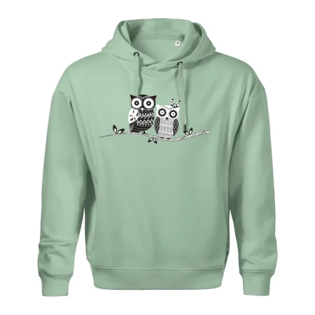 Dvě sovy abstraktní