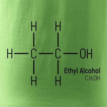 Molekulární struktura Ethanol