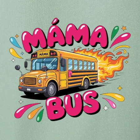 Máma bus - žlutý autobus