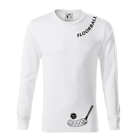 Floorball nápis šikmo