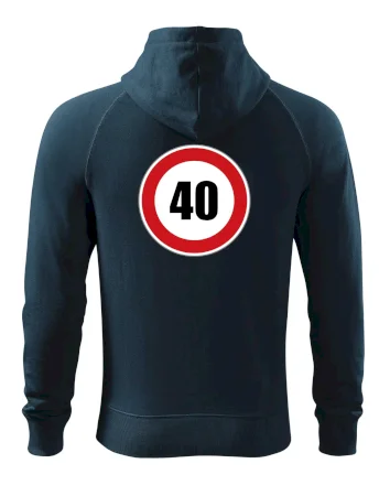 Dopravní značka - omezení rychlosti 40
