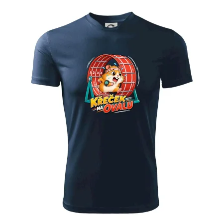Běžecký křeček na oválu
