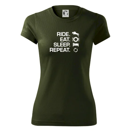 Ride Eat Sleep Repeat koně