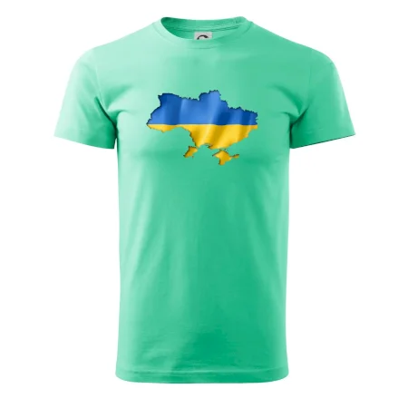 Ukrajina vlajka mapa