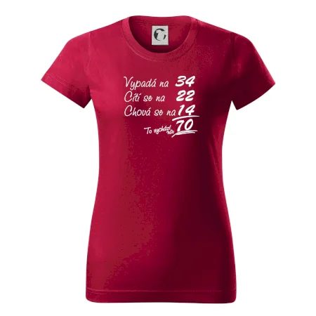 Vypadá, cítí se, chová se - 70 let