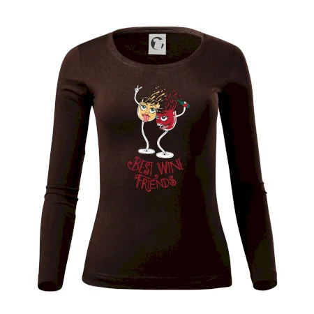 Best wine friends dancing (Pecka design)