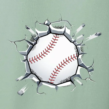 Baseball míč v triku