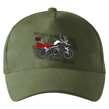 Cestovní enduro červená