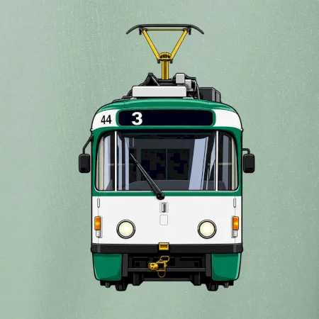 T3R SLF čelo tramvaje linka 3