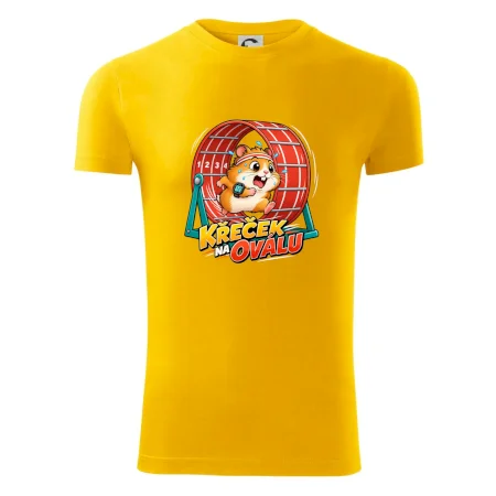 Běžecký křeček na oválu