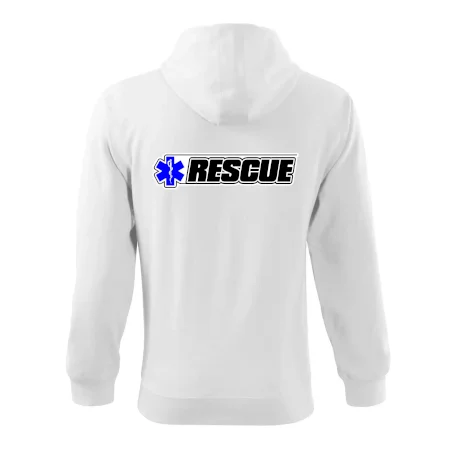 Záchranář rescue kříž modrý