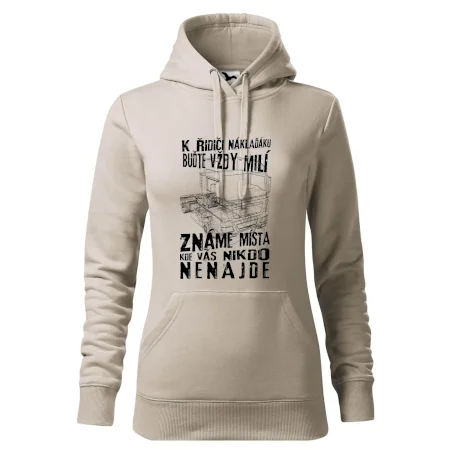 K řidiči náklaďáku buďte vždy milý