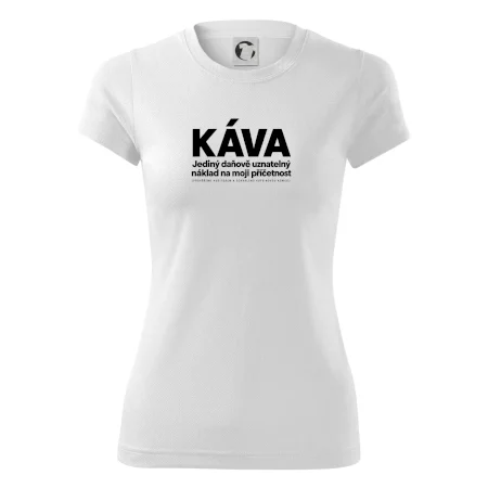 Káva daňově uznatelný náklad na příčetnost