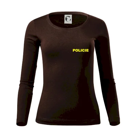 Policie Nápis žlutý