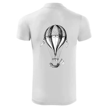 Horkovzdušný balón  kreslený