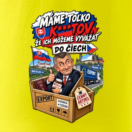 Máme toľko kktov, že ich môžeme vyvážať do Čiech