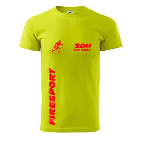 Hasičský sport SDH + váš název ČERVENÁ