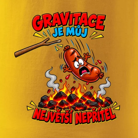 Gravitace je můj největší nepřítel