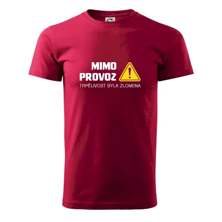 Mimo provoz - trpělivost byla zlomena