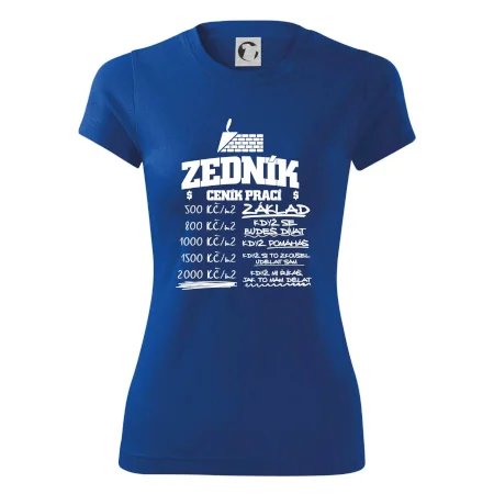 Ceník zedníka - cena za metr