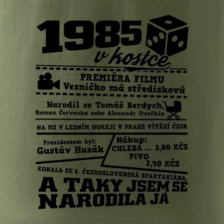 1985 v kostce