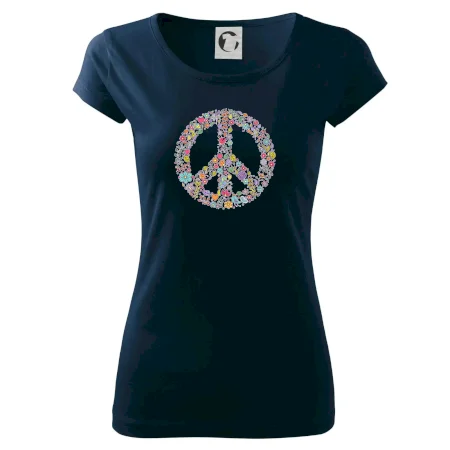 Peace symbol lístečky