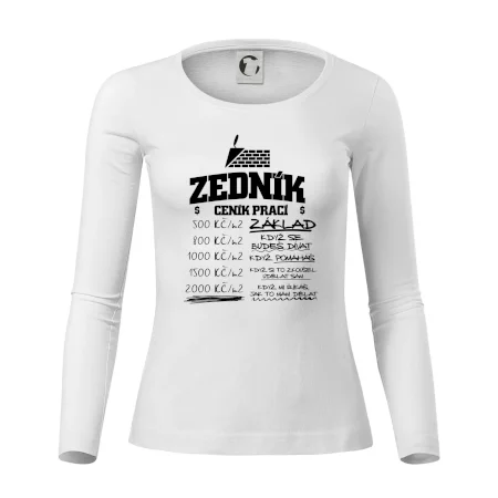 Ceník zedníka - cena za metr