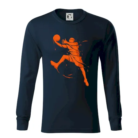 Basketball player splash