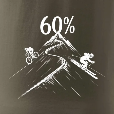 Narozeniny cyklista a lyžař 60