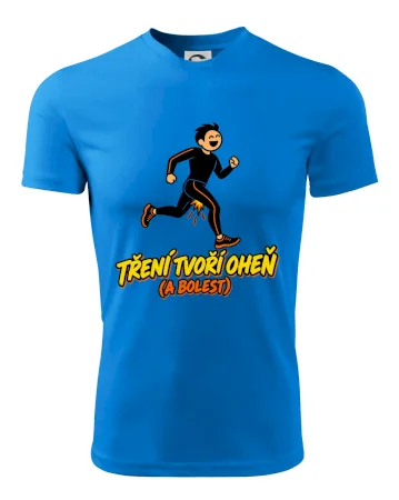 Běžecké tření tvoří oheň
