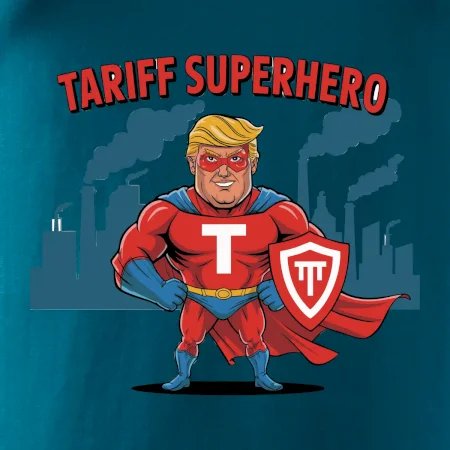 Tariff Superhero Trump