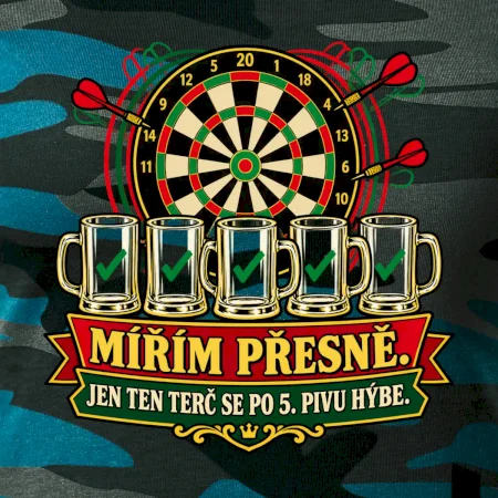 Mířím přesně, jen ten terč se hýbe
