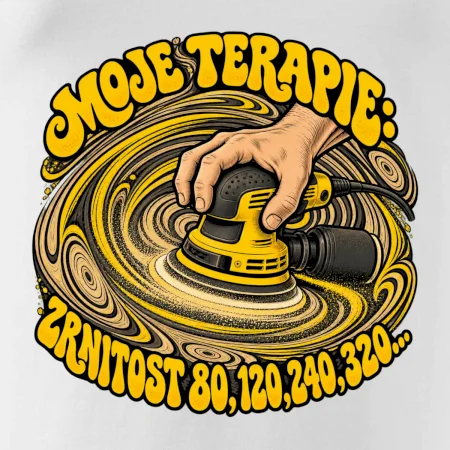 Moje terapie zrnitost 80 120 240 320 - vibrační bruska